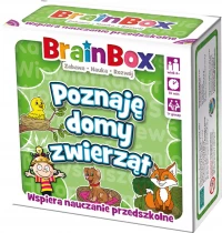 Ilustracja BrainBox - Poznaję domy zwierząt